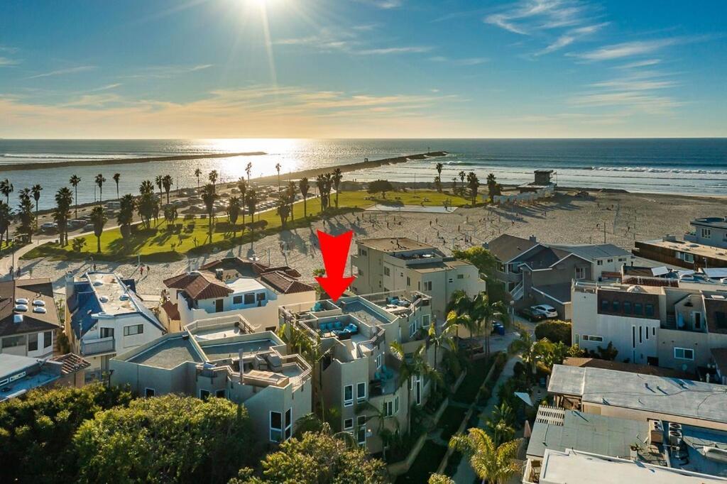Stunning South Mission Home With Private Rooftop & Ocean Views! San Diego Zewnętrze zdjęcie